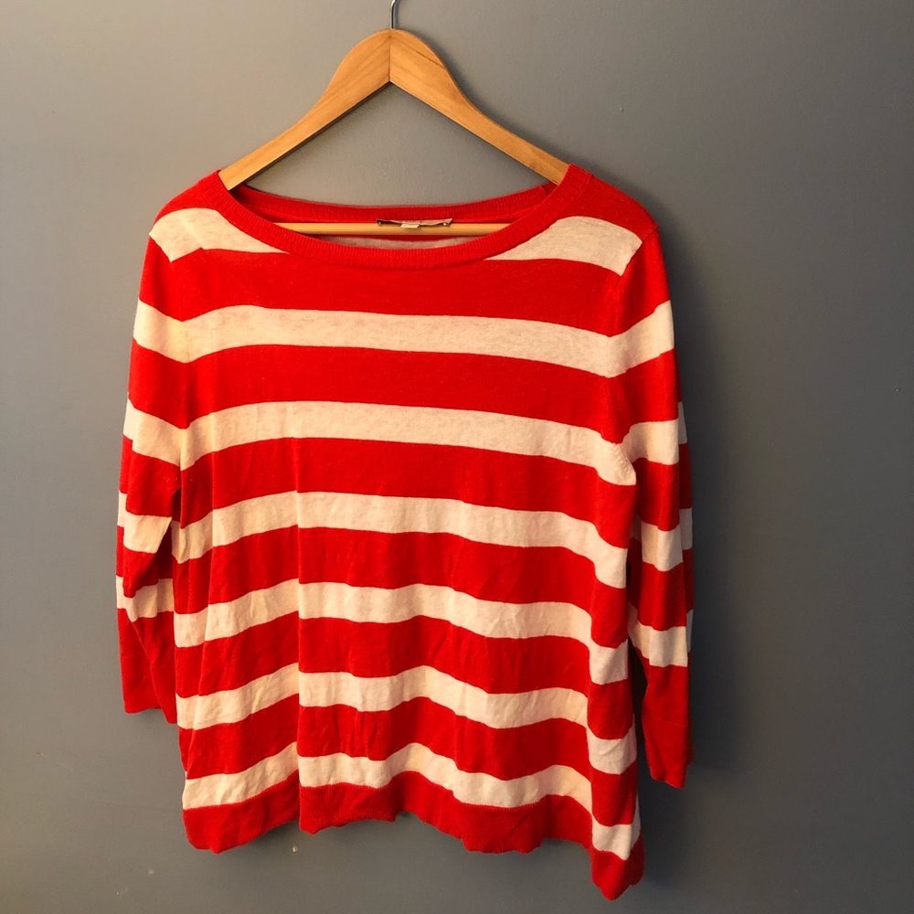 Loft striped sweater